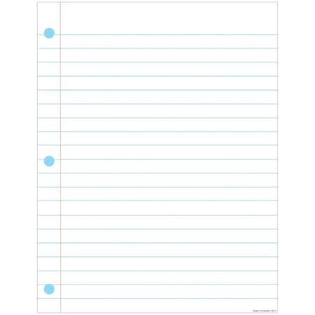 Ashley Productions Smart Poly Notebook Page Chart, Dry-Erase Surface, 17in x 22in 92001